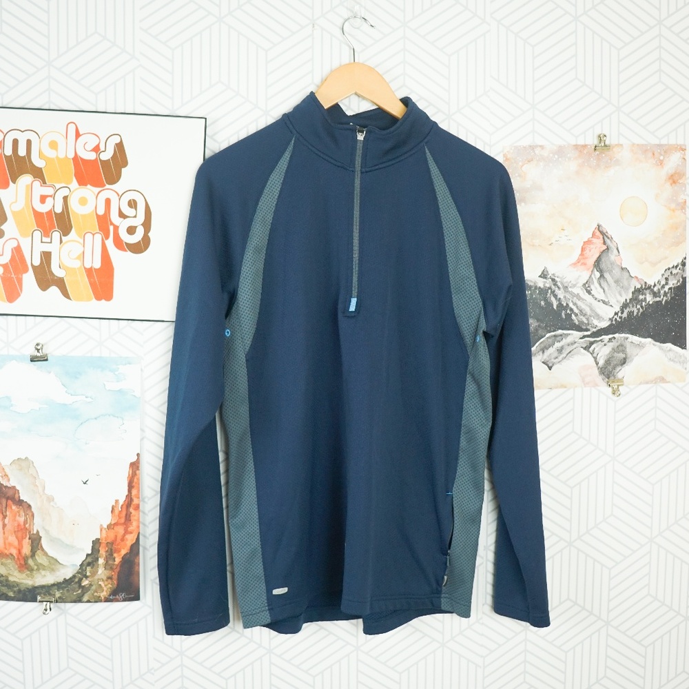 Mens Alo Yoga Quarter zip long sleeve pullover